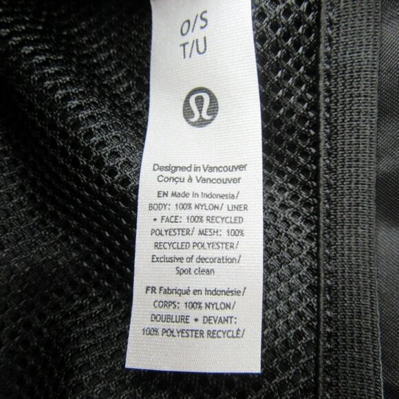 Lululemon Everywhere Belt Bag "Wordmark" Black (1L) Travel Vacation NEW - Picture 14 of 16